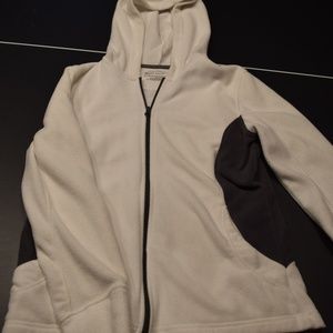 Women's S White/Black Tek Gear Sweatshirt